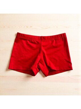 ADIDAS x Stella McCartney Orange Running Workout Shorts Size M